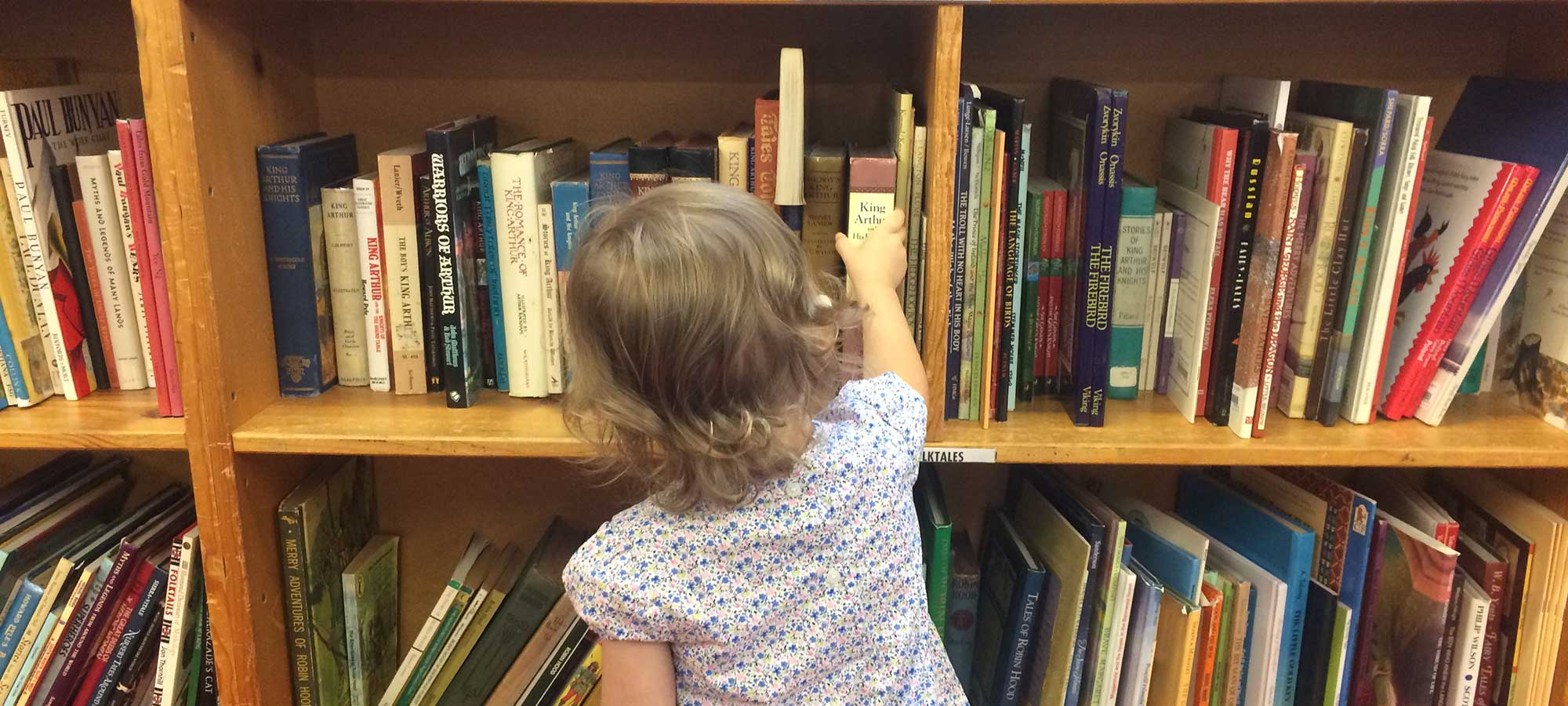 Ellie at Powell's Books